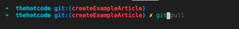Oh My Zsh Example and Autocomplete